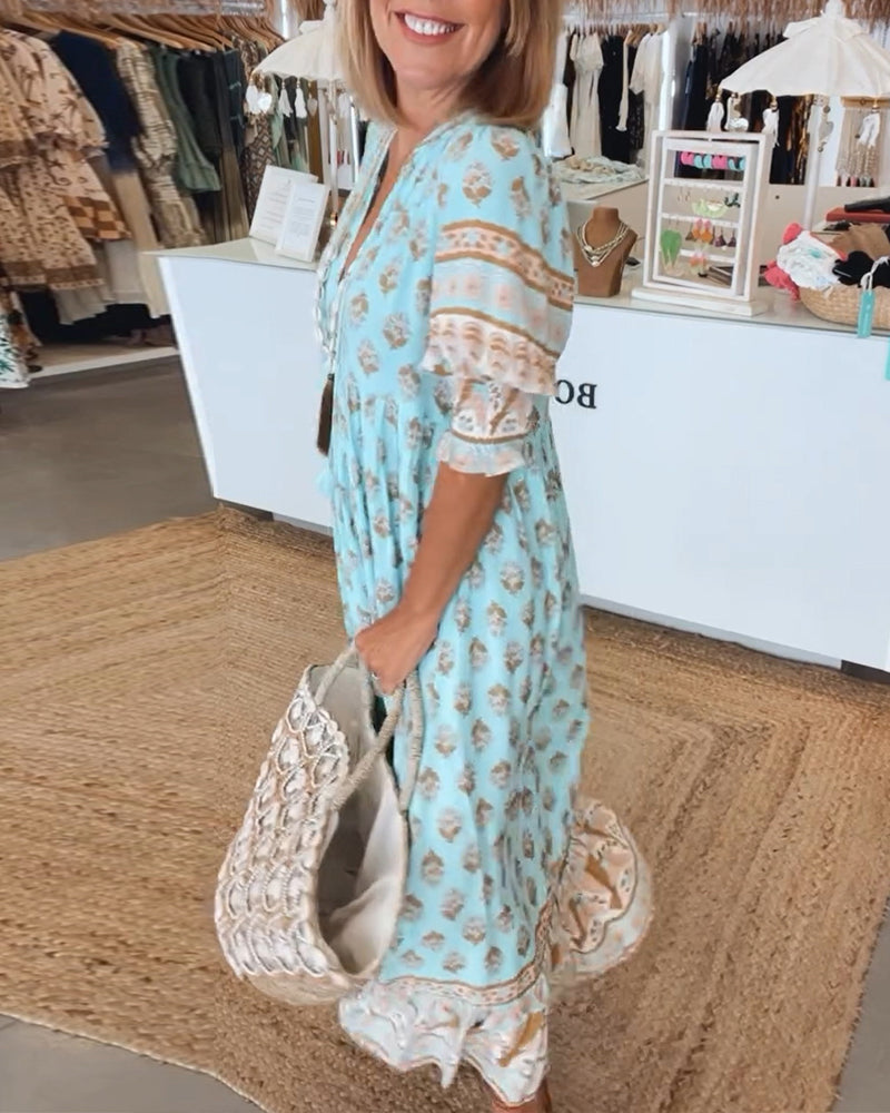 Rosalie | Flowing bohemian dress