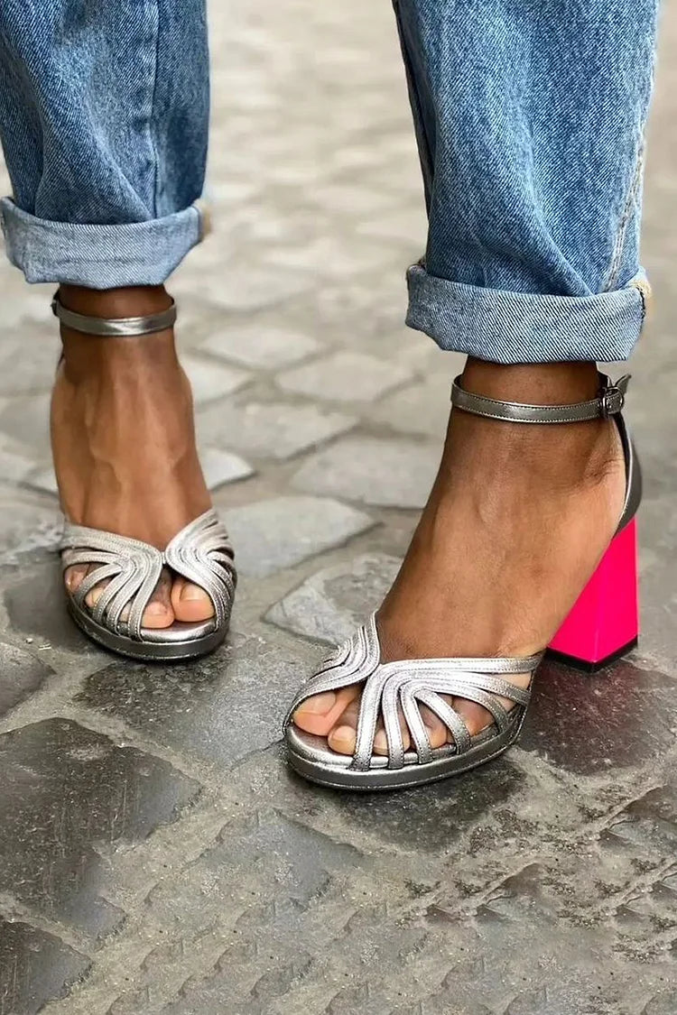 Bicolored | All-Day Comfort Heels