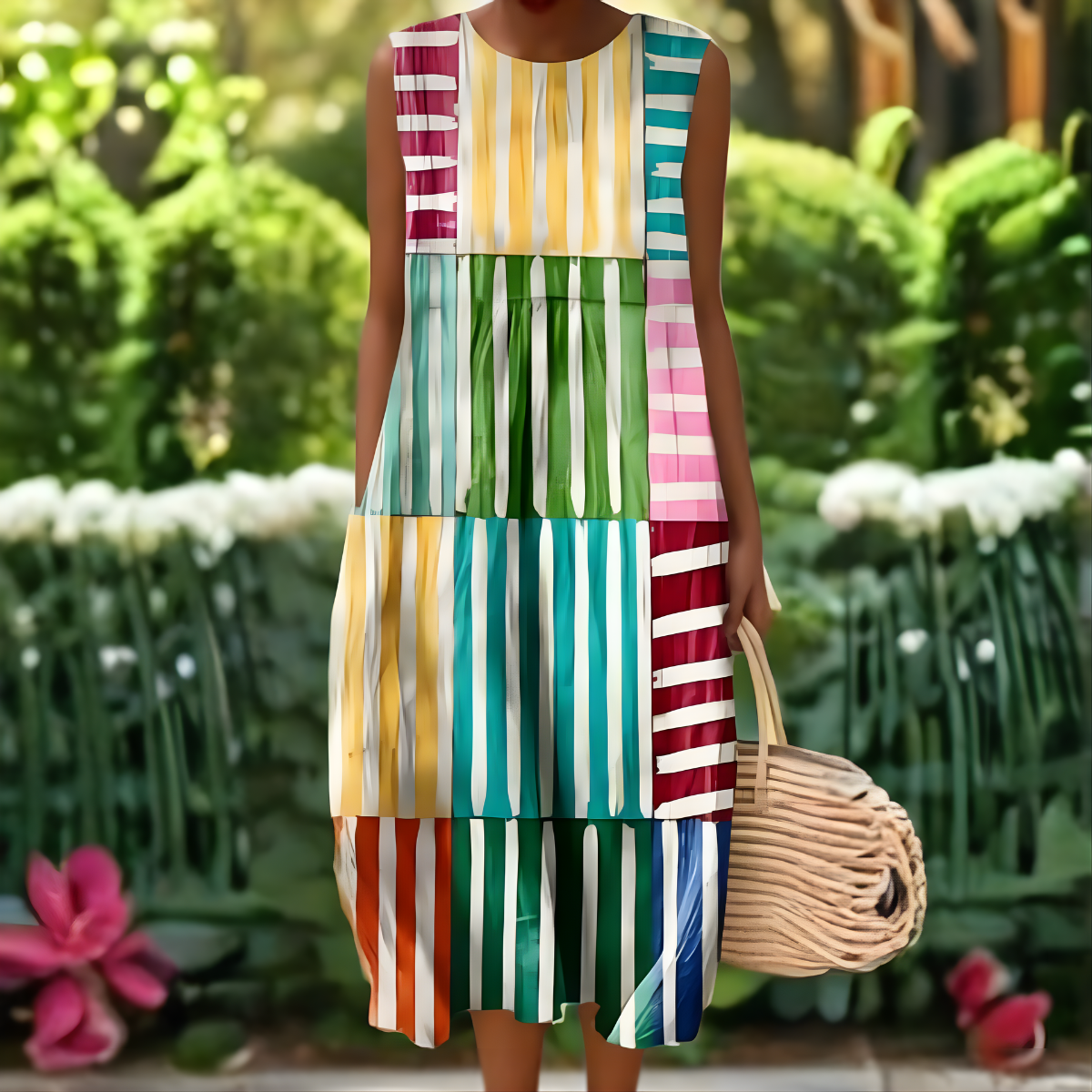 Seraphina™ | Multicolour Summer Dress