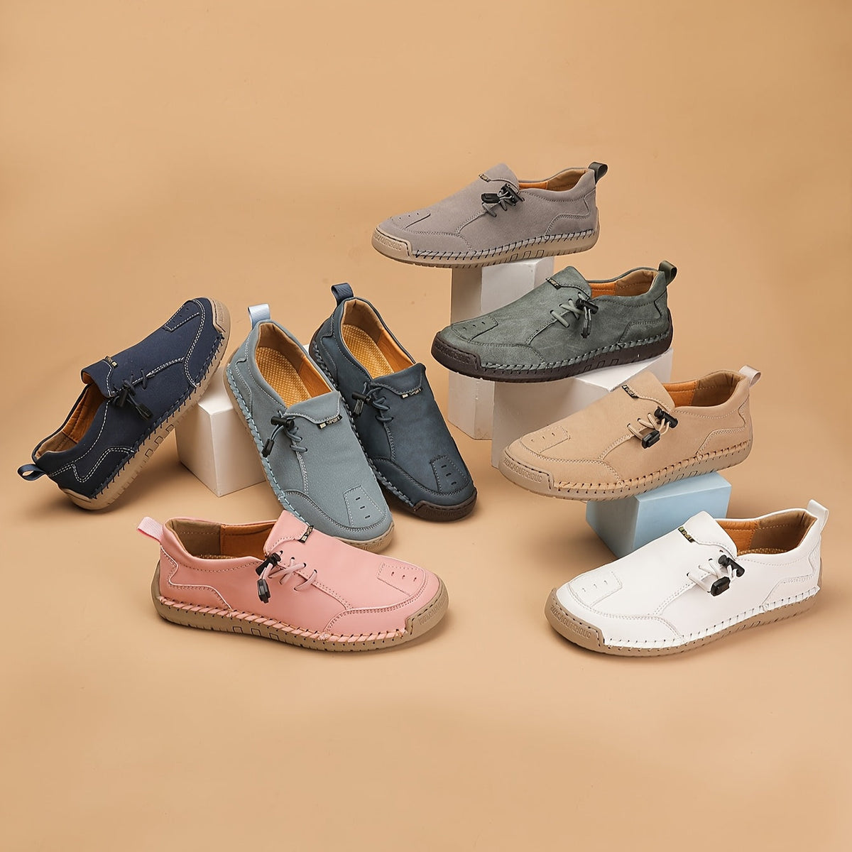 Polly – Orthopaedic Toggle-Lace Slip-On Shoes
