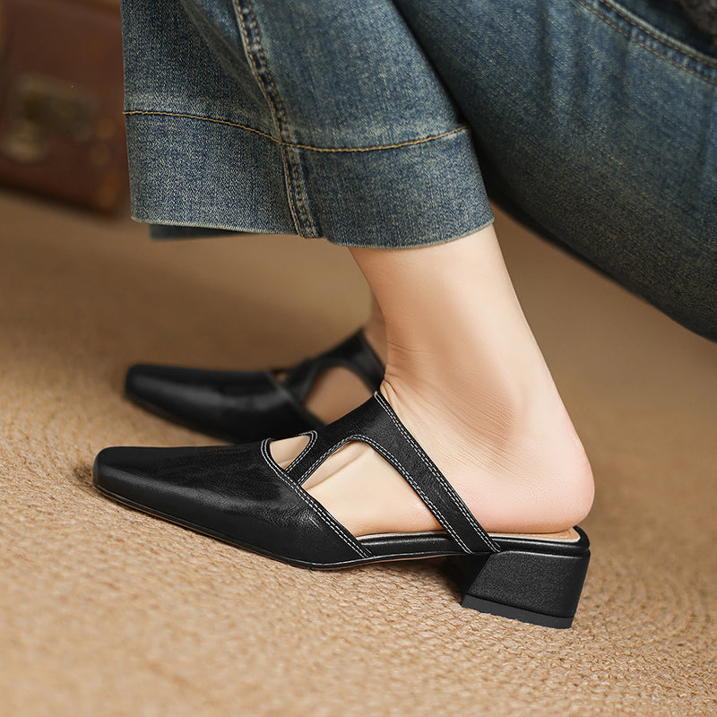 Dessa | Cut-Out Detail Mules