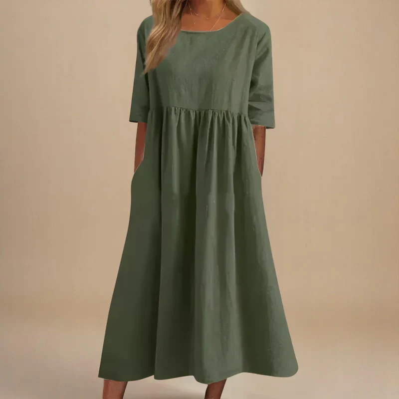 Camille | Figure flattering summer dress