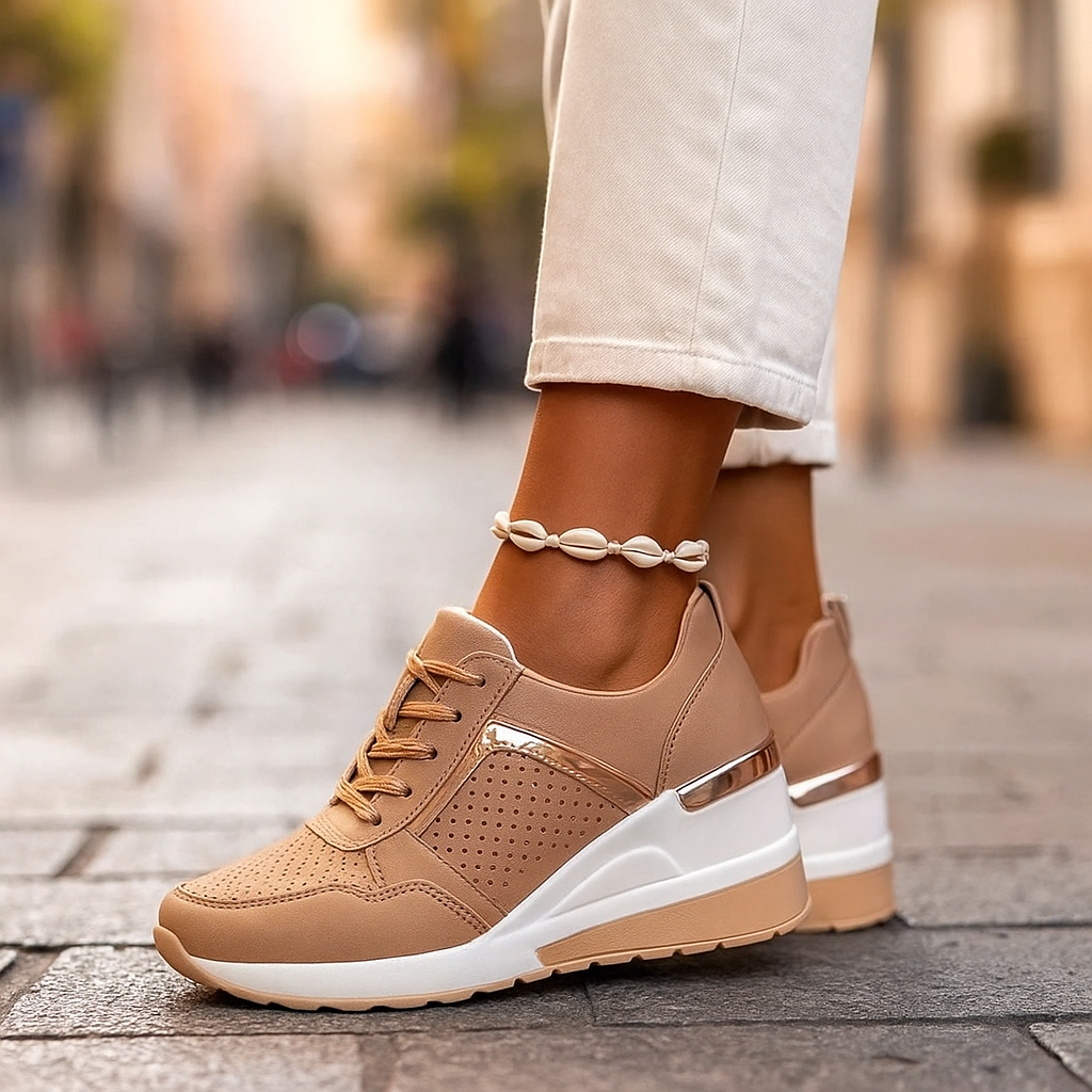 Marielle | Perforated Comfort Trainers