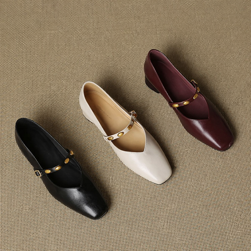 Zyra | Elegant Mary Jane Flats