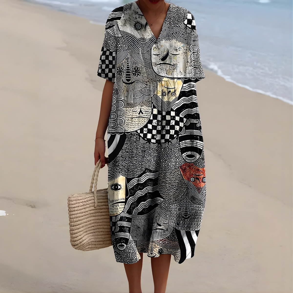 Chelsea™ | Artistic Summer Dress