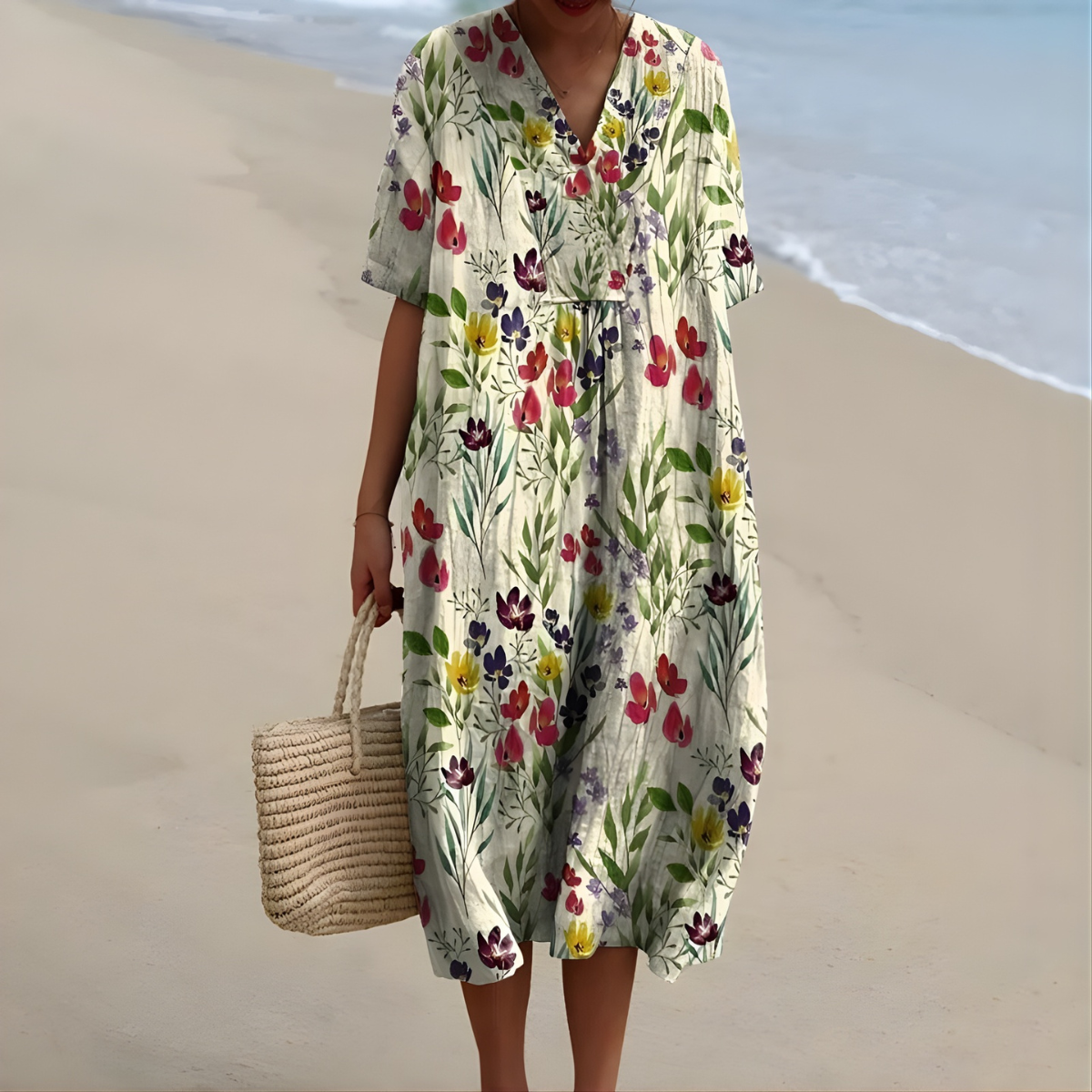 Ivey™ | Floral Summer Dress