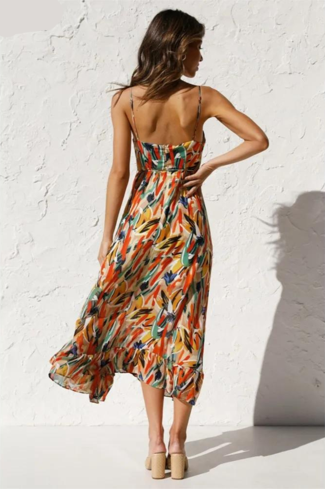 Freya | Colourful summer dress