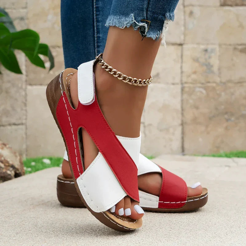 Milena | Cushioned Open-Toe Comfortable Orthopedic Sandals
