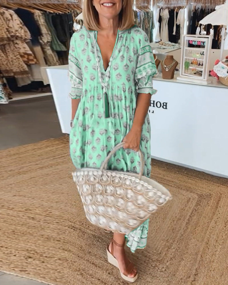 Rosalie | Flowing bohemian dress