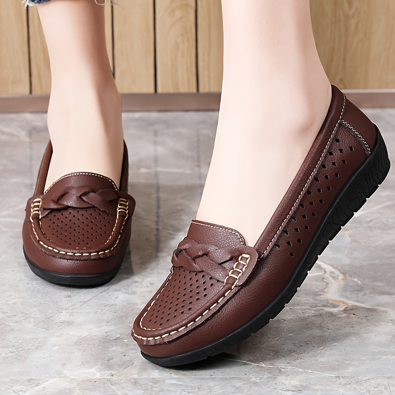 Iona Perforated Comfort Loafers