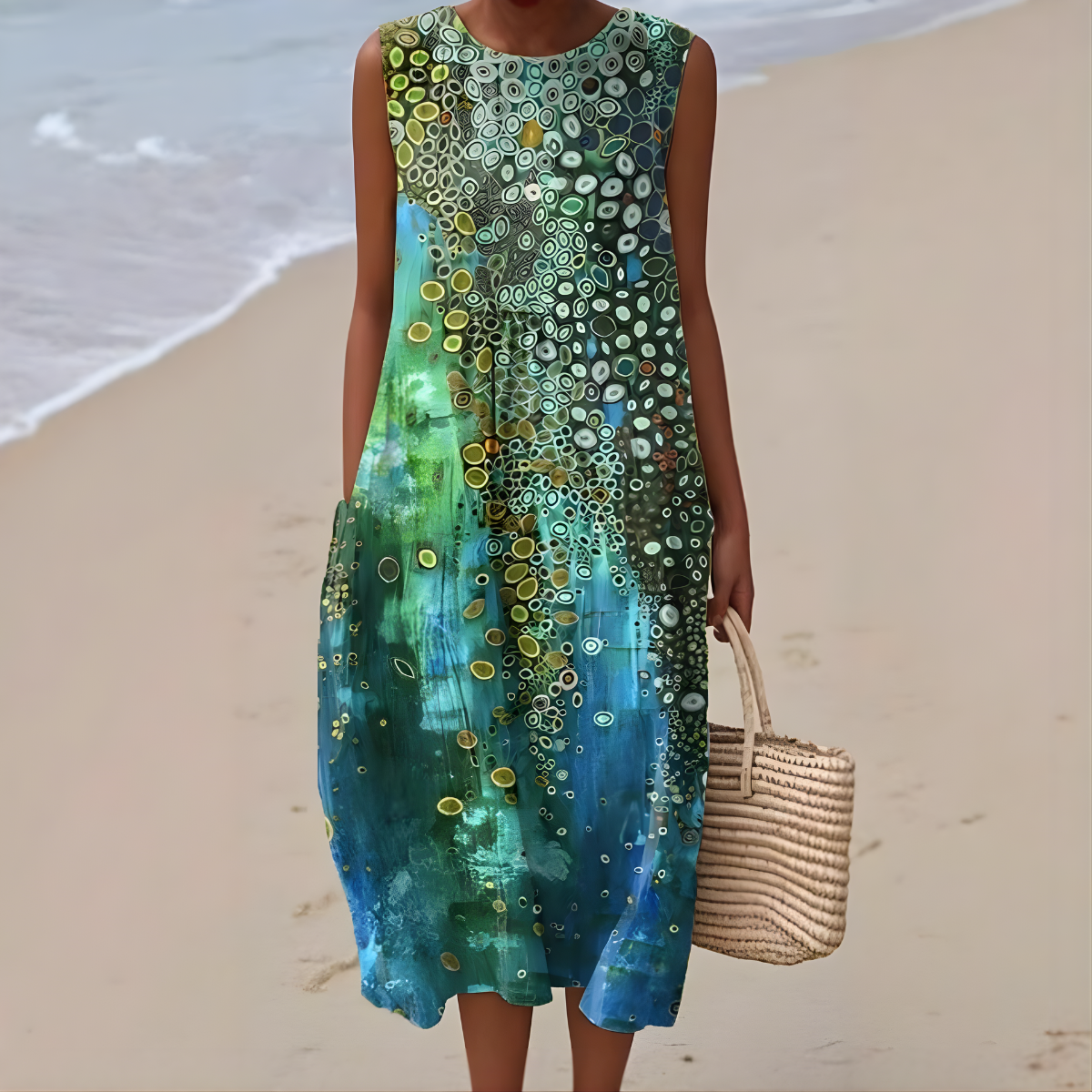 Freyja™ | Sleeveless Summer Dress
