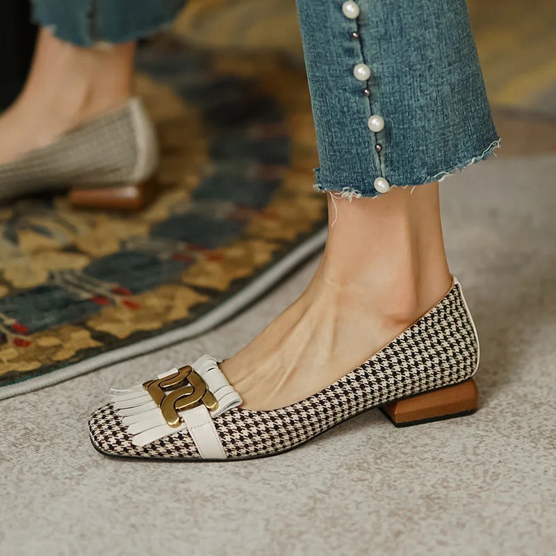 Moxie- Fringe Heels