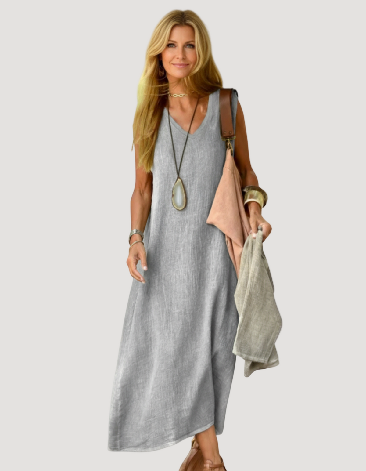 Clara | Casual linen dress
