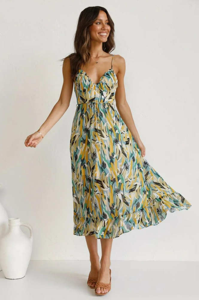 Freya | Colourful summer dress