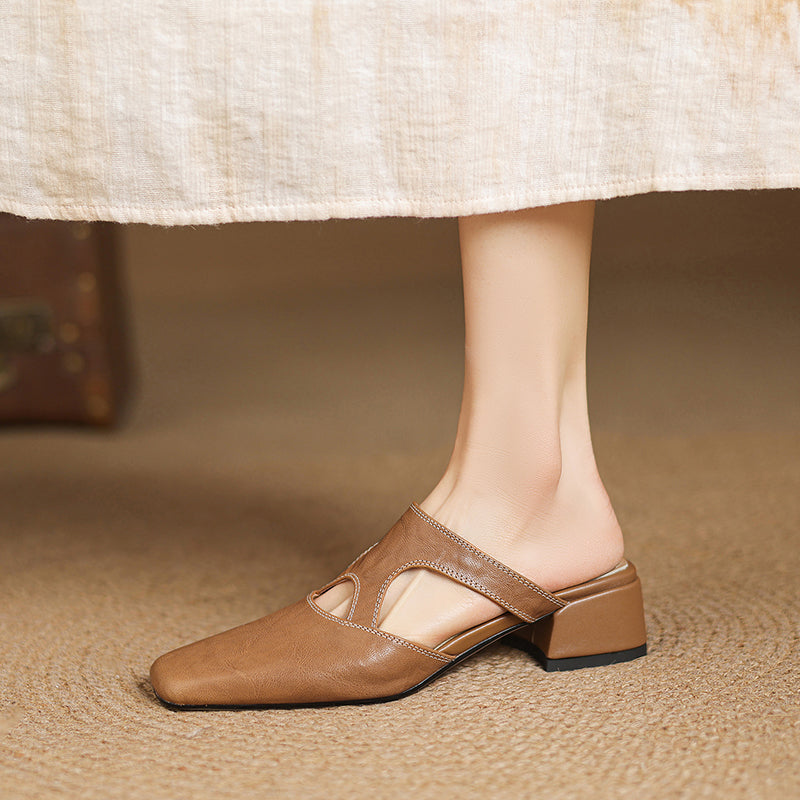 Dessa | Cut-Out Detail Mules