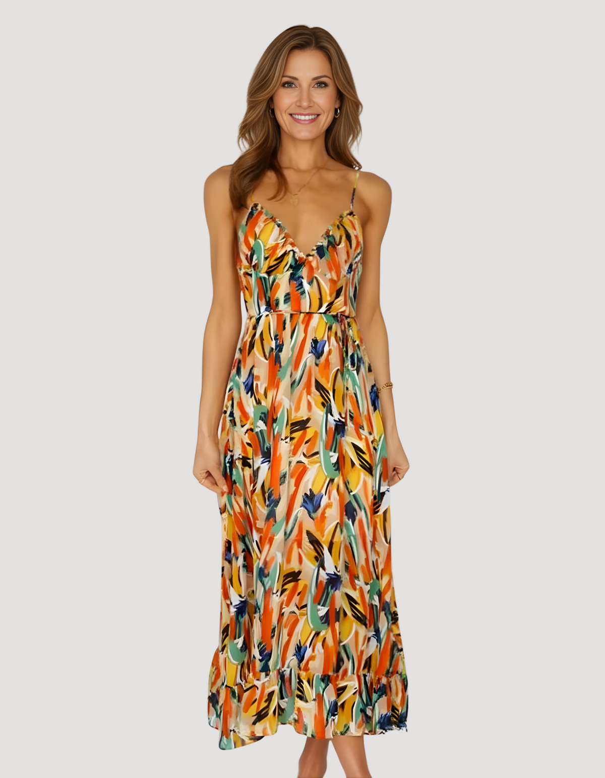 Freya | Colourful summer dress