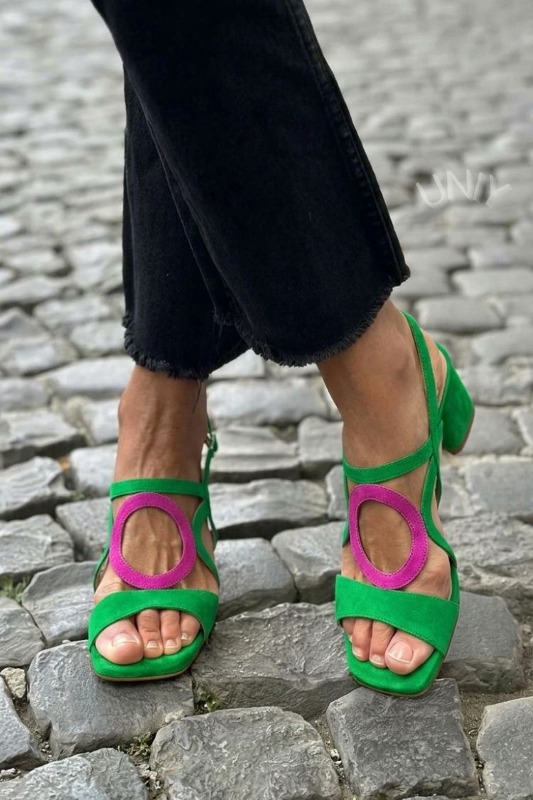 Jodie – Vibrant Summer Sandals