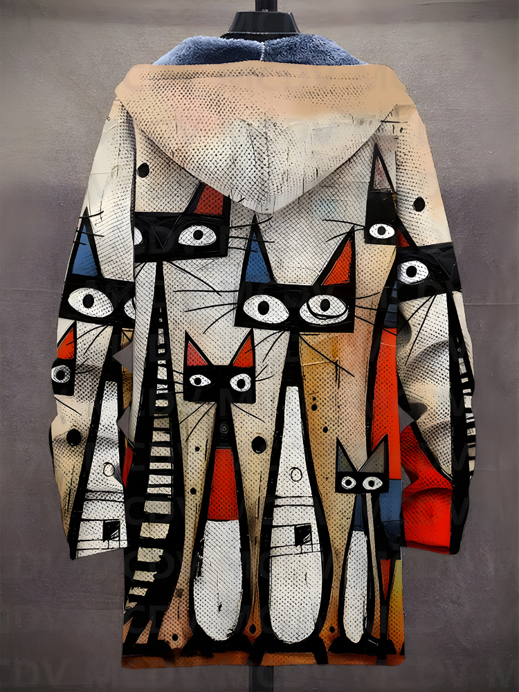 Asher™ - Luxurious Art-Inspired Zip-Up Hoodie