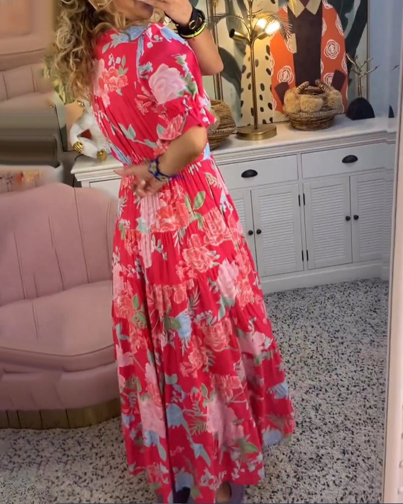 Beatrice | Flower dress with pockets