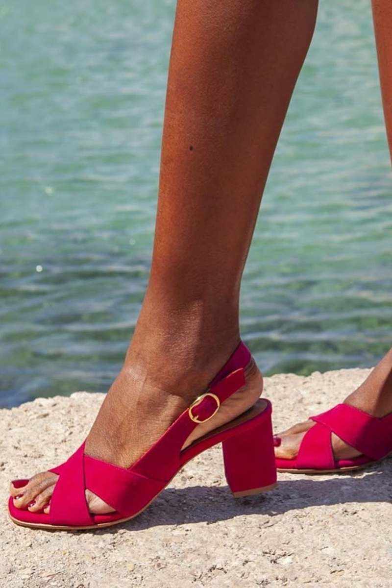 Heidi – Sky Blue Summer Sandals