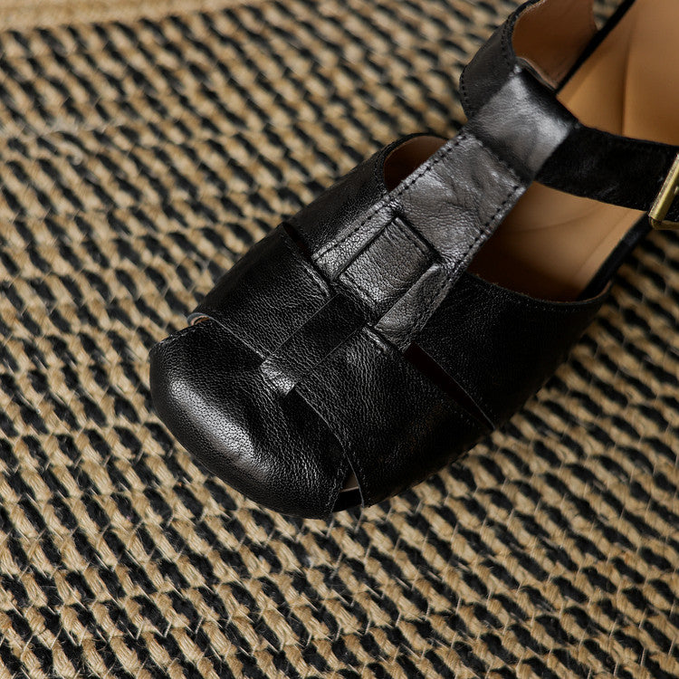 Amaya | Strappy Block-Heel Sandals