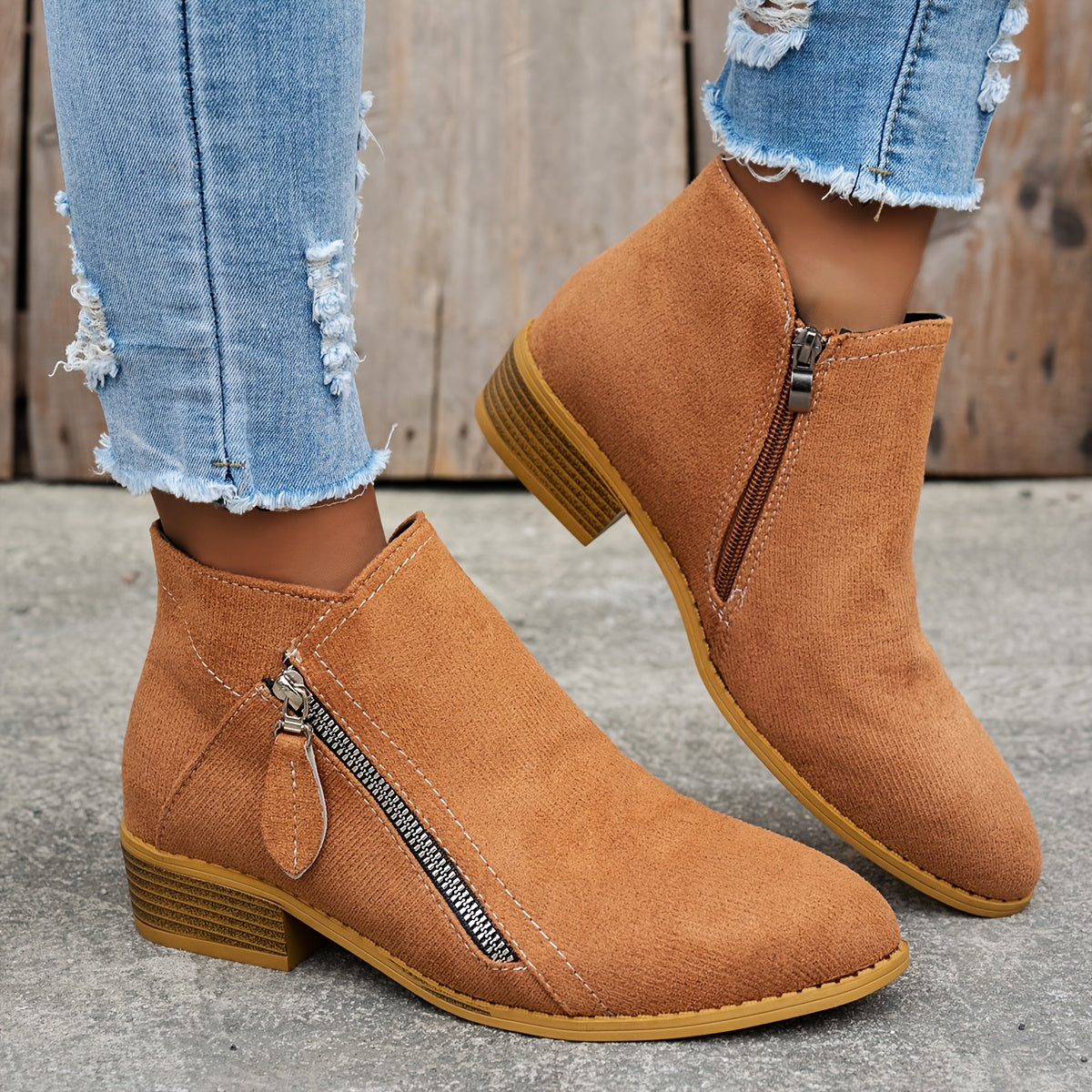 Susannah – Orthopaedic Side-Zip Ankle Boots