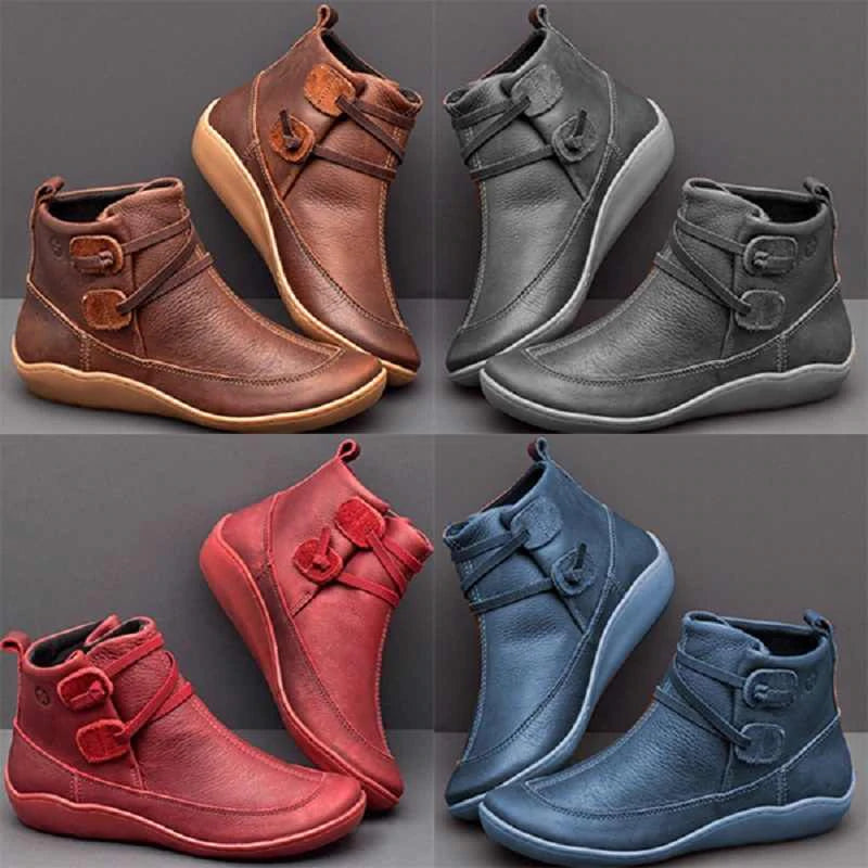 Tiana™ Soft Ortho Vegan Leather Boots
