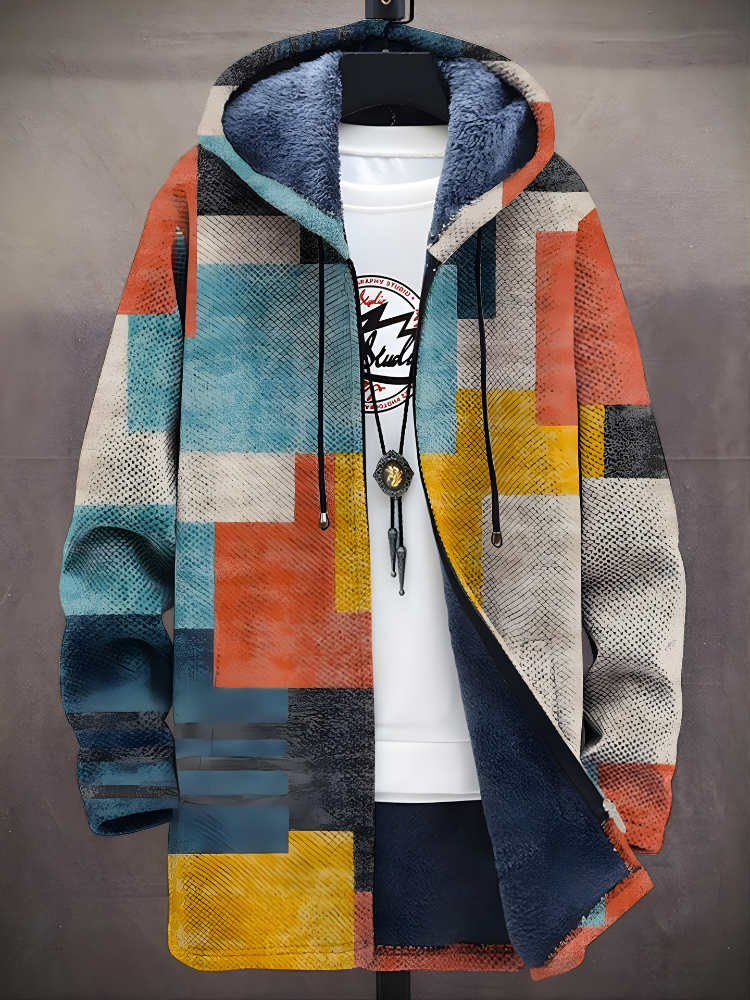 Caden™ - Luxurious Art-Inspired Zip-Up Hoodie