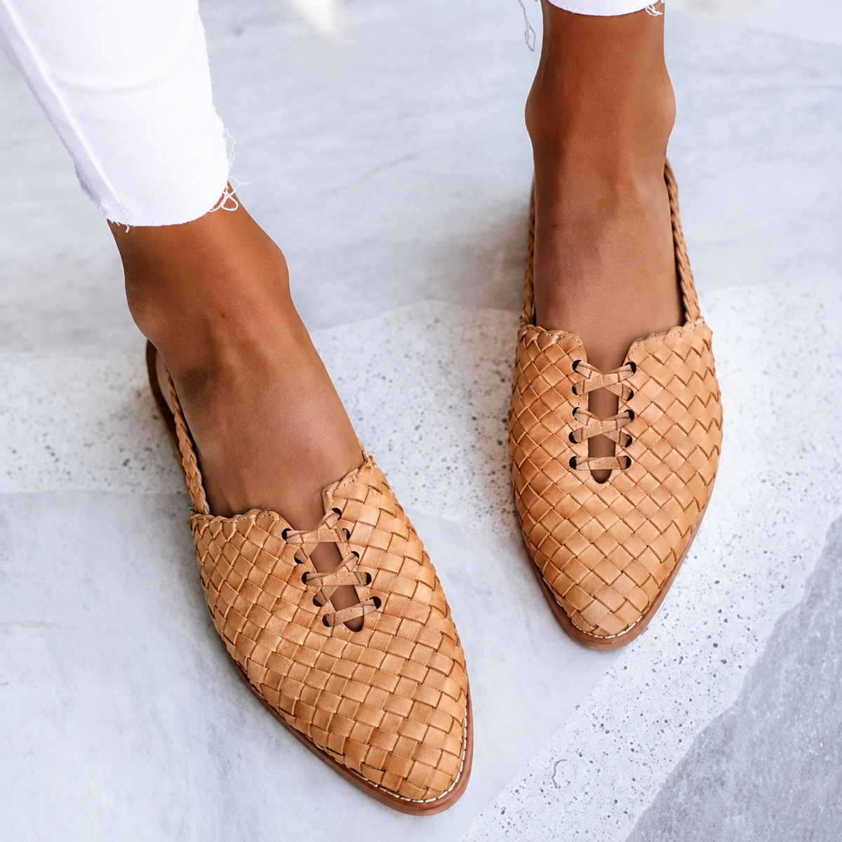 Aurora | Woven-Style Comfort Loafers