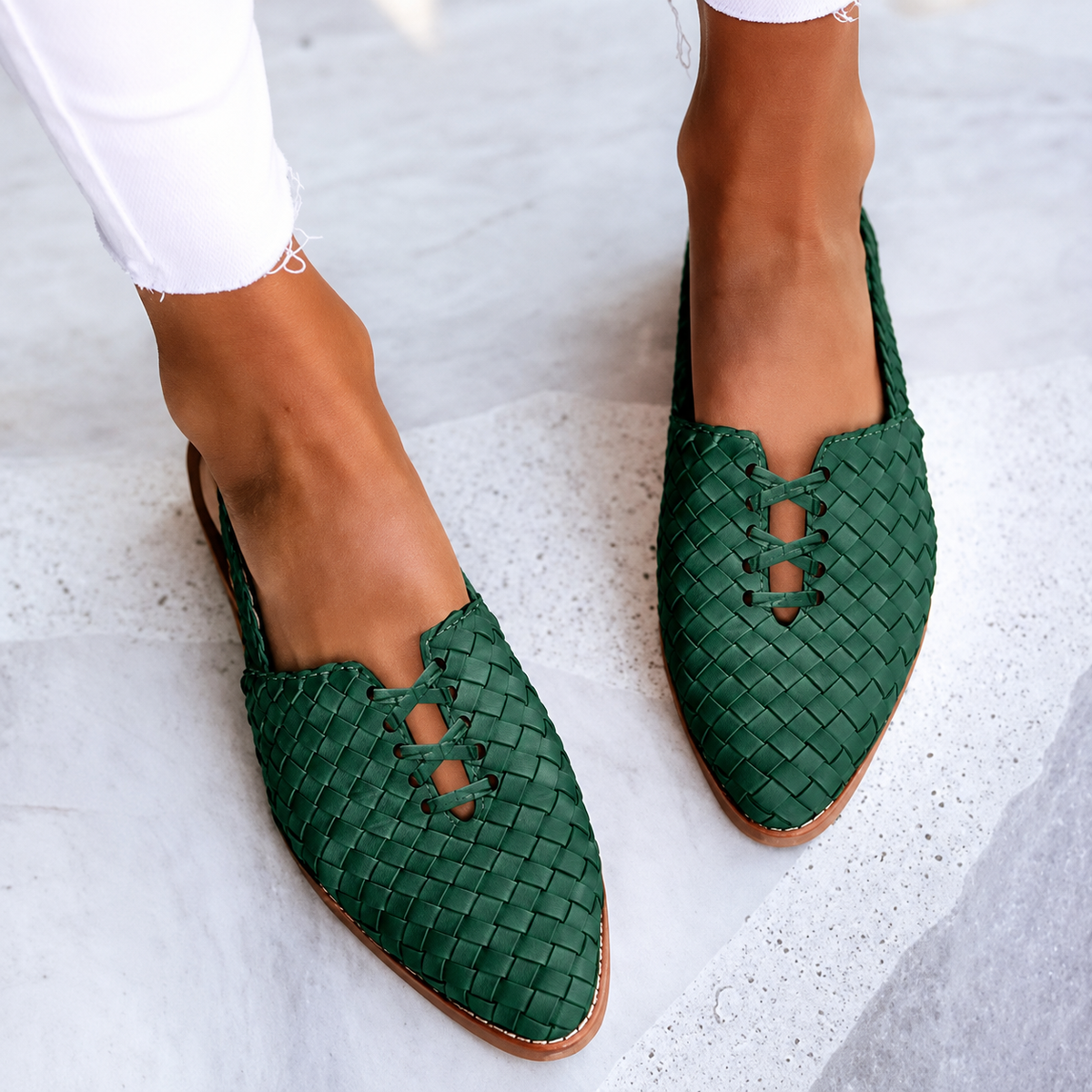 Aurora | Woven-Style Comfort Loafers