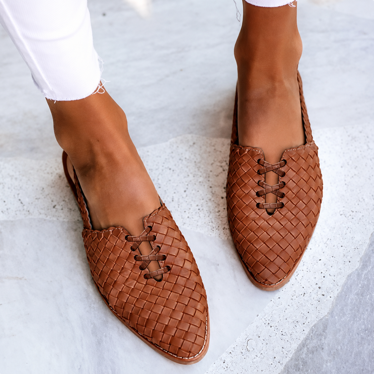 Aurora | Woven-Style Comfort Loafers