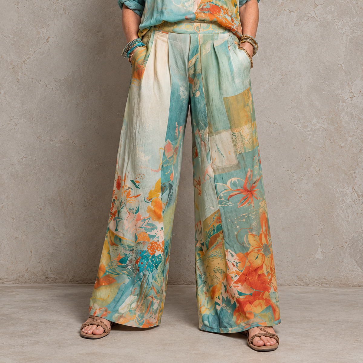 Hilda | Comfort Floral Two-Piece Set