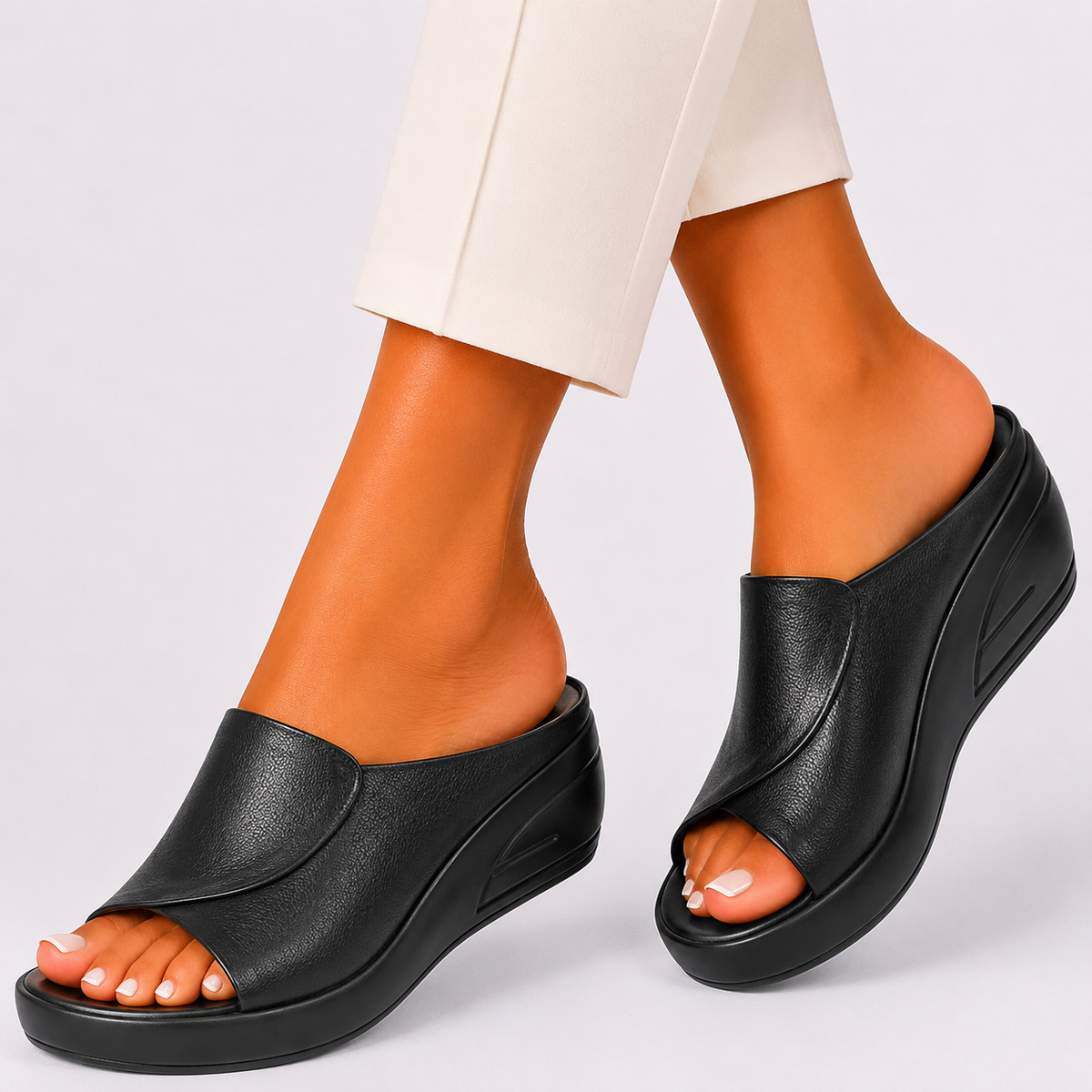 Eliza | Orthopedic Slip-On Comfort Sandals