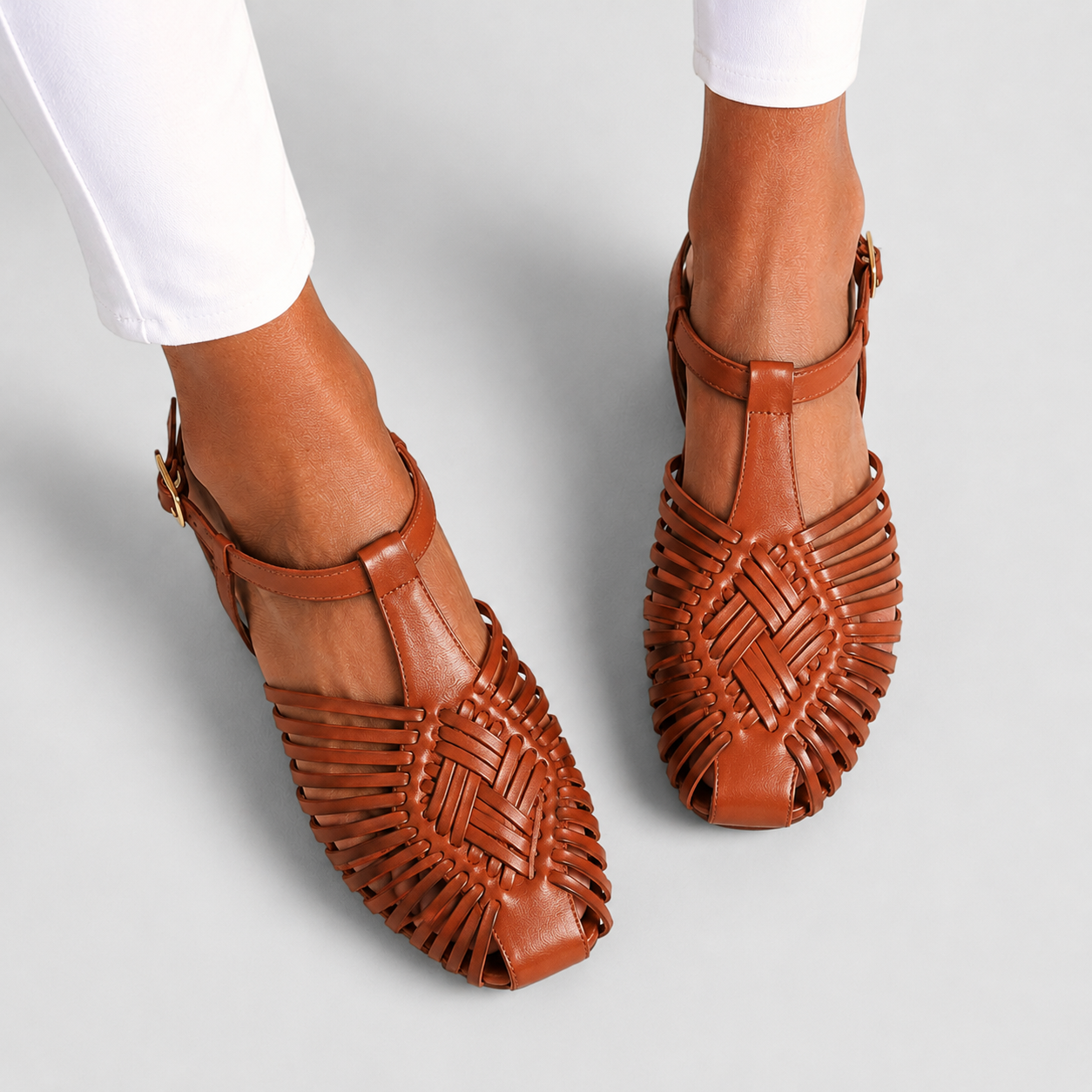 Matilda | Woven Slingback Sandals