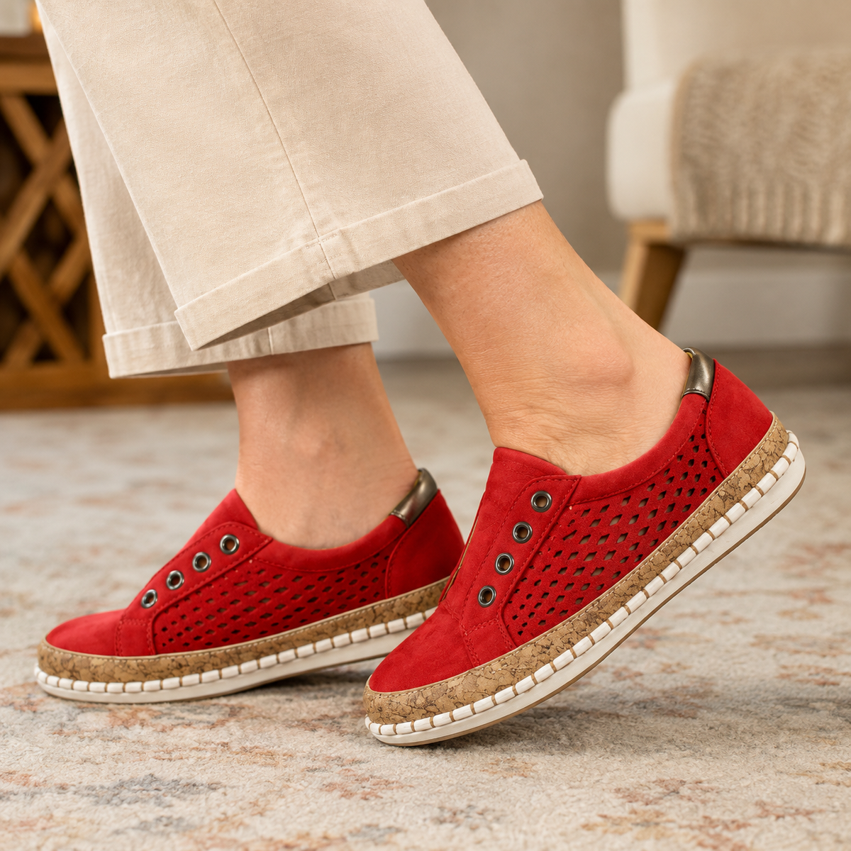 Elara | Lightweight Comfort Slip-Ons