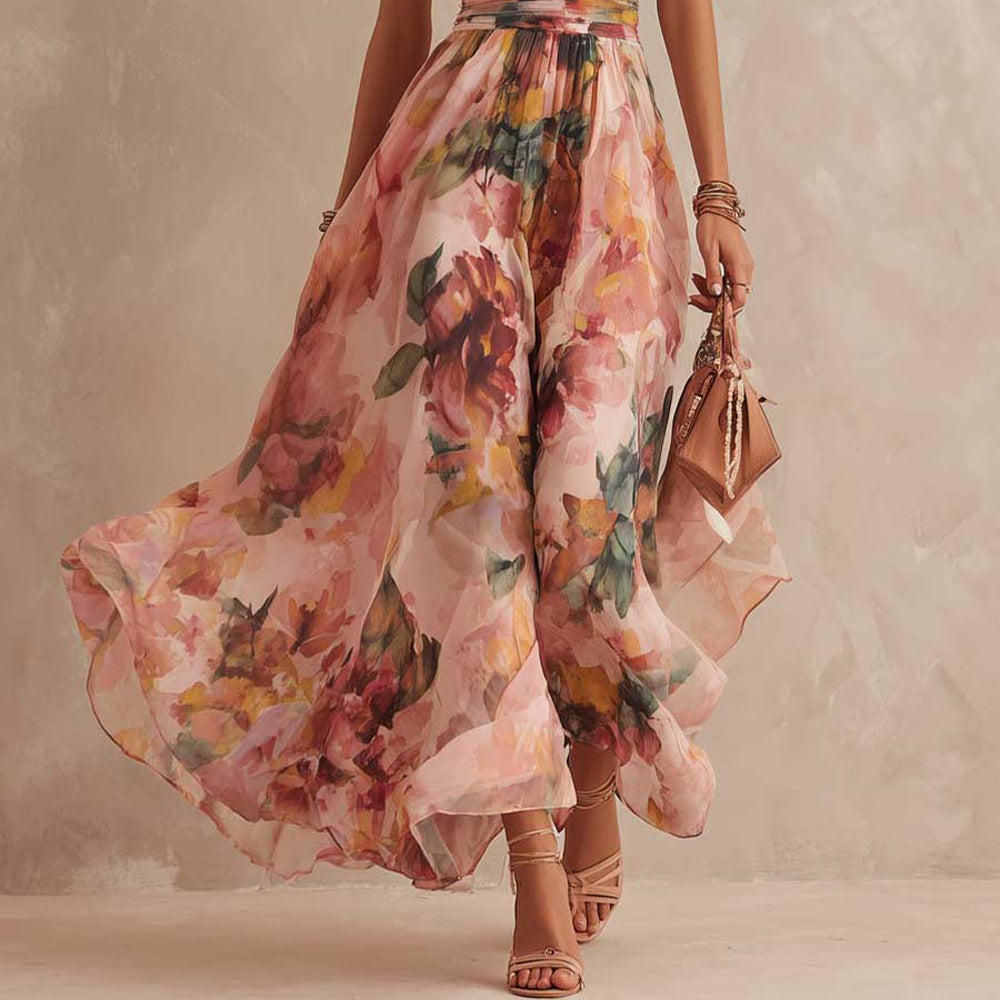 Maria | One-Shoulder Floral Dress