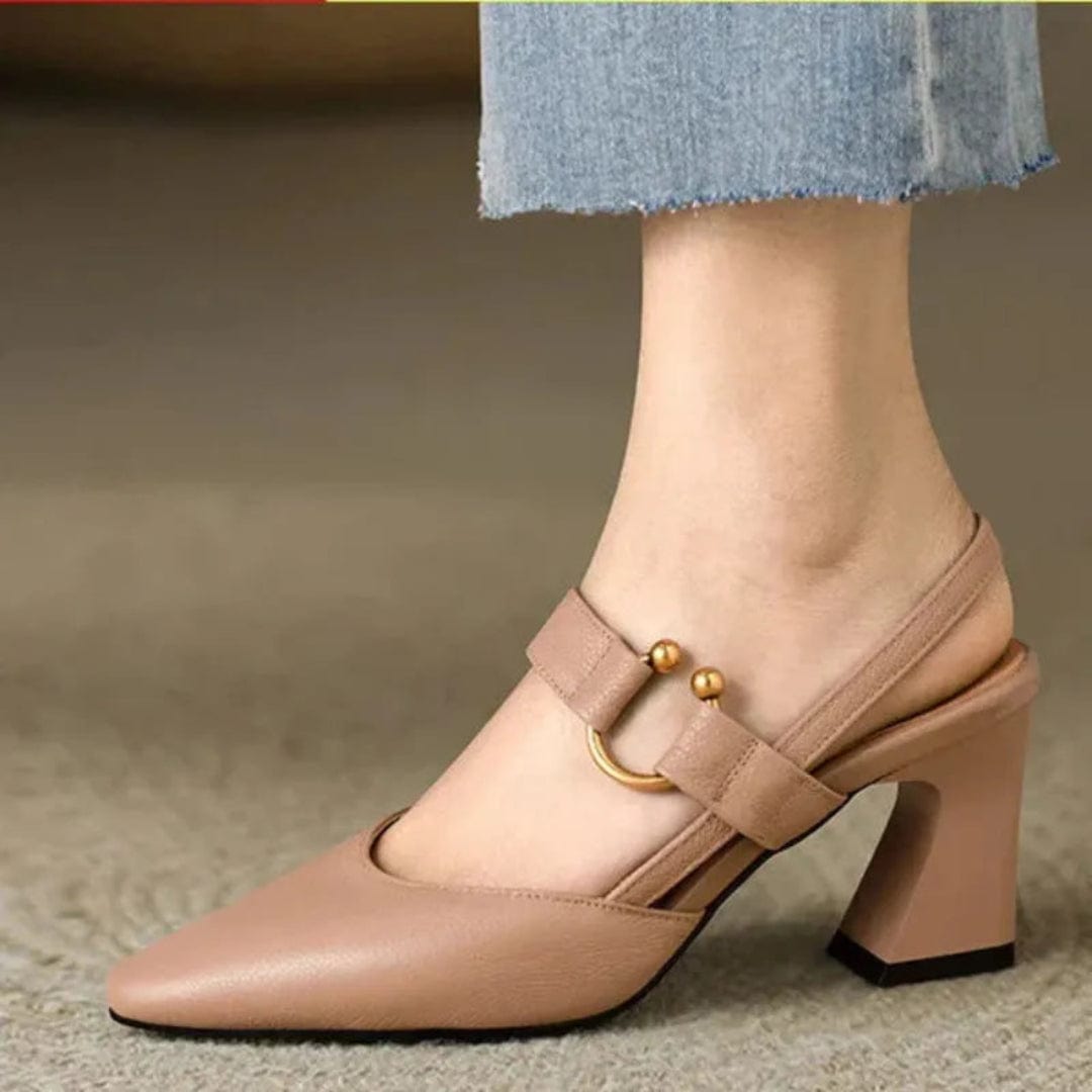 Vera | Slingback Comfort Heels
