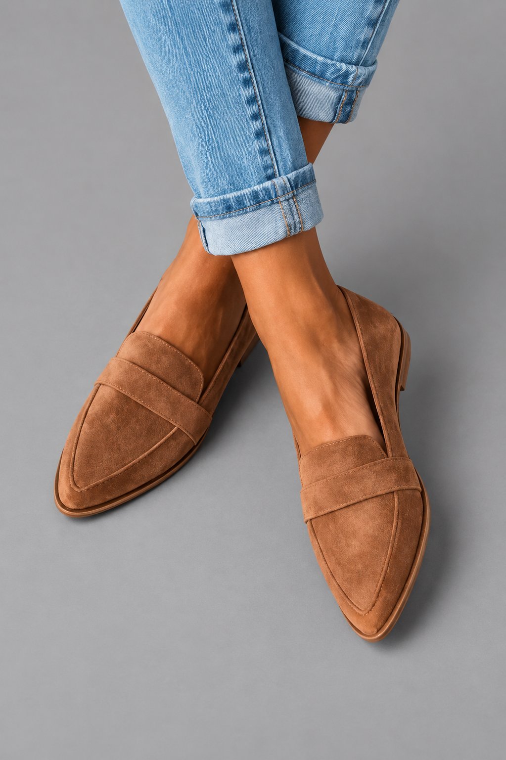 Elena | Soft Suede Loafers