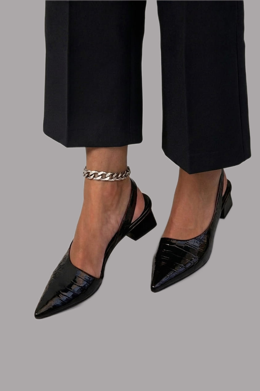Elisa | Court Shoes with Heel and Wide Toe