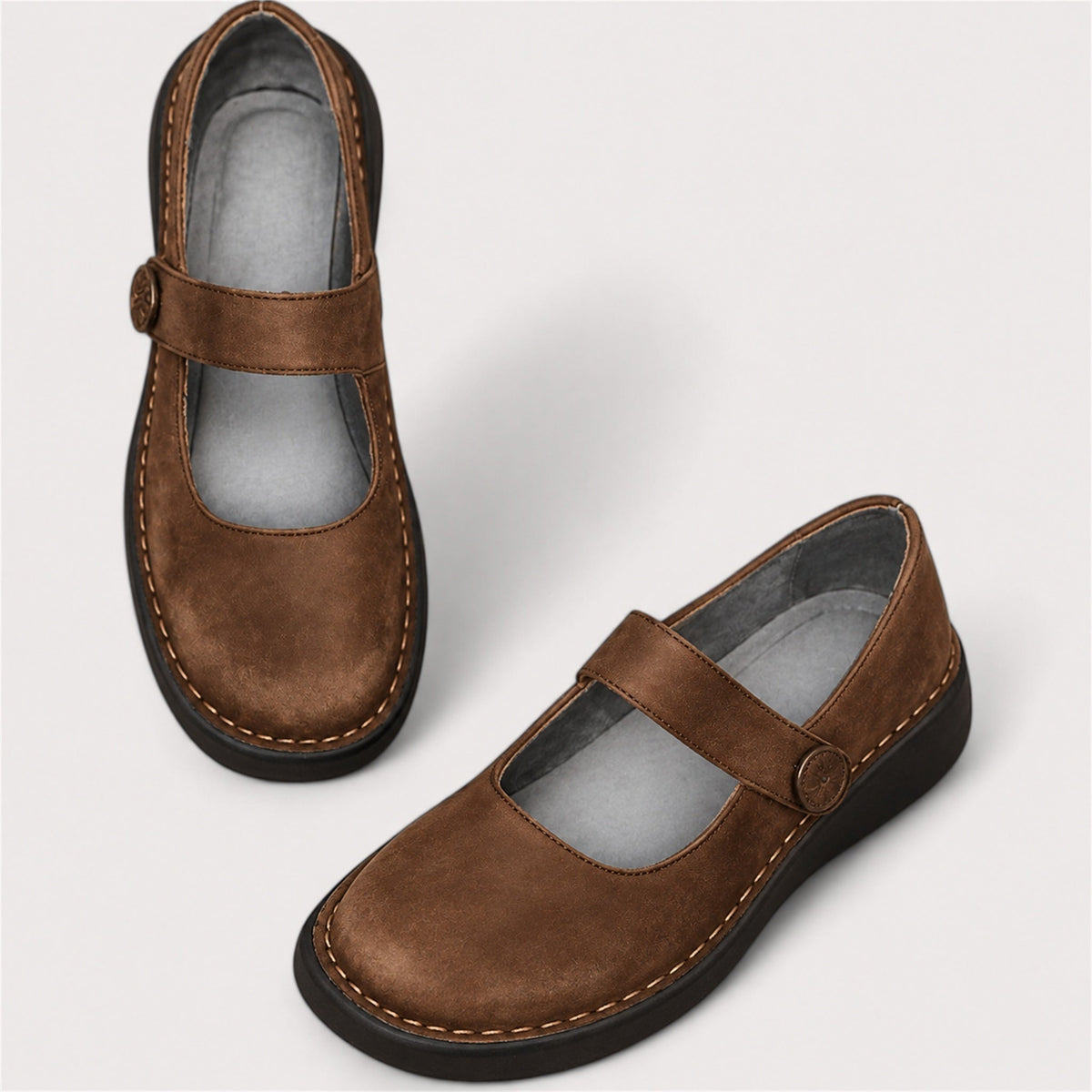 Mavis Orthopaedic Cushioned Mary Jane Shoes