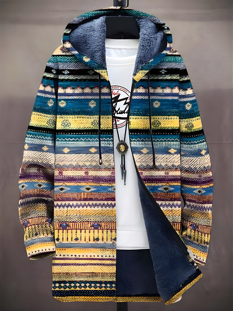 Kayden™ - Luxurious Art-Inspired Zip-Up Hoodie