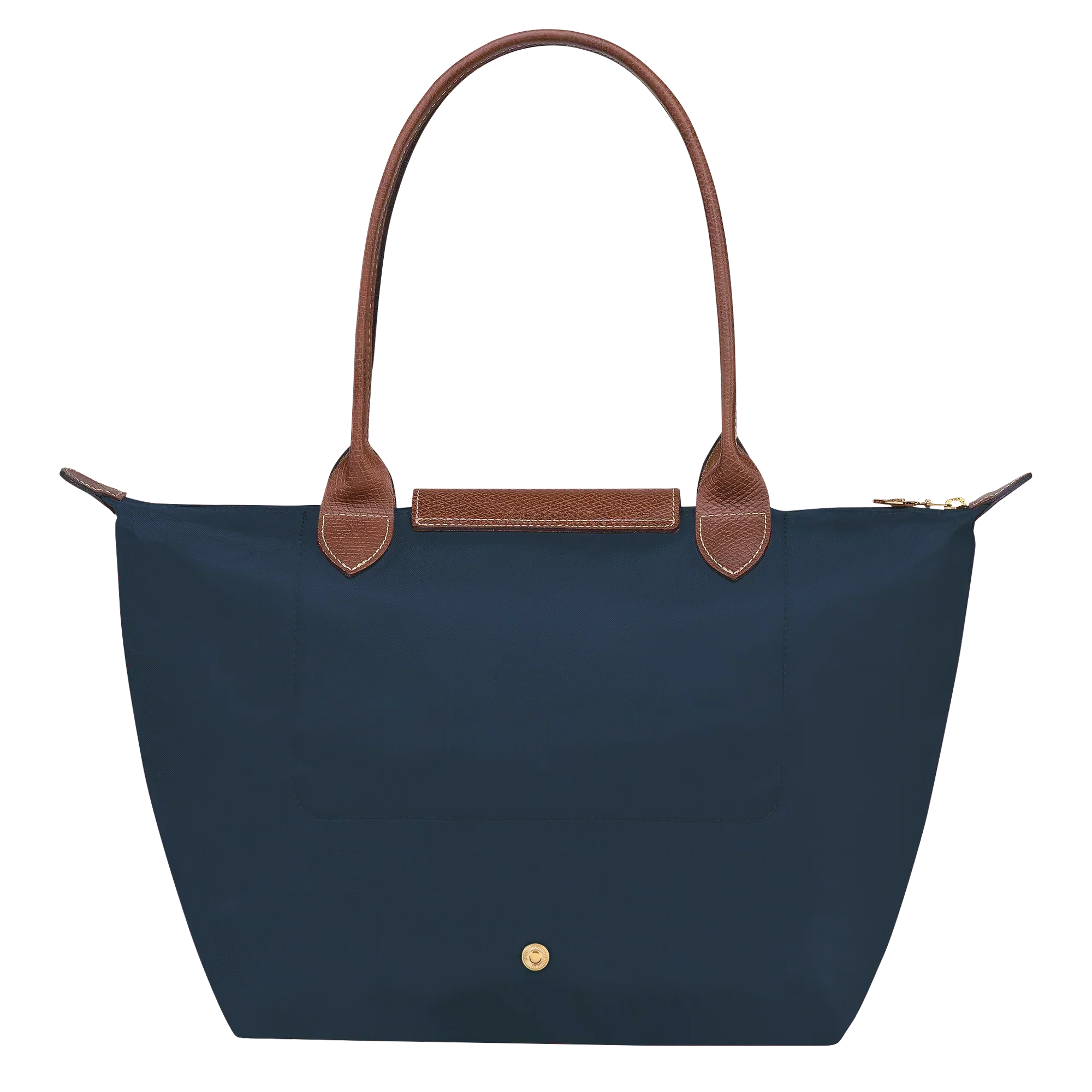 Madeleine | Medium Foldable Tote Bag Navy Blue