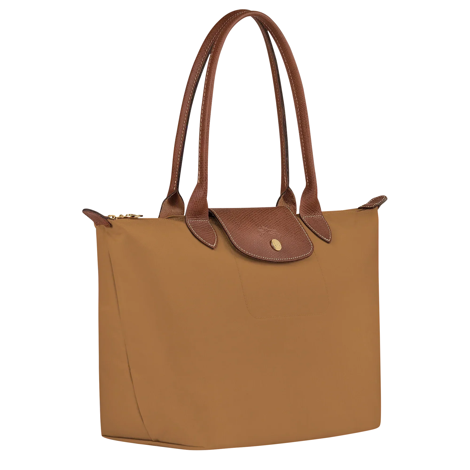 Madeleine | Medium Foldable Tote Bag in Tawny