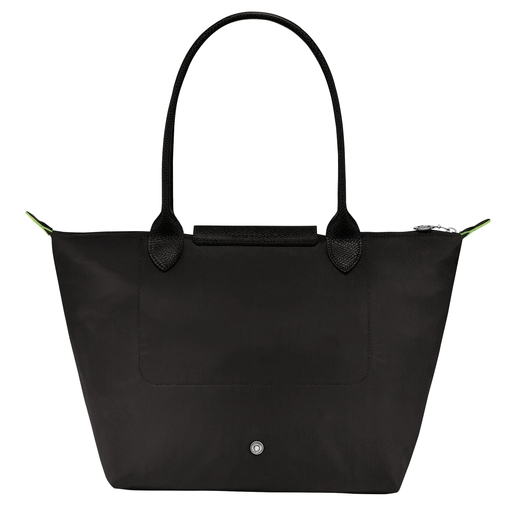 Madeleine | Medium Black Foldable Tote Bag