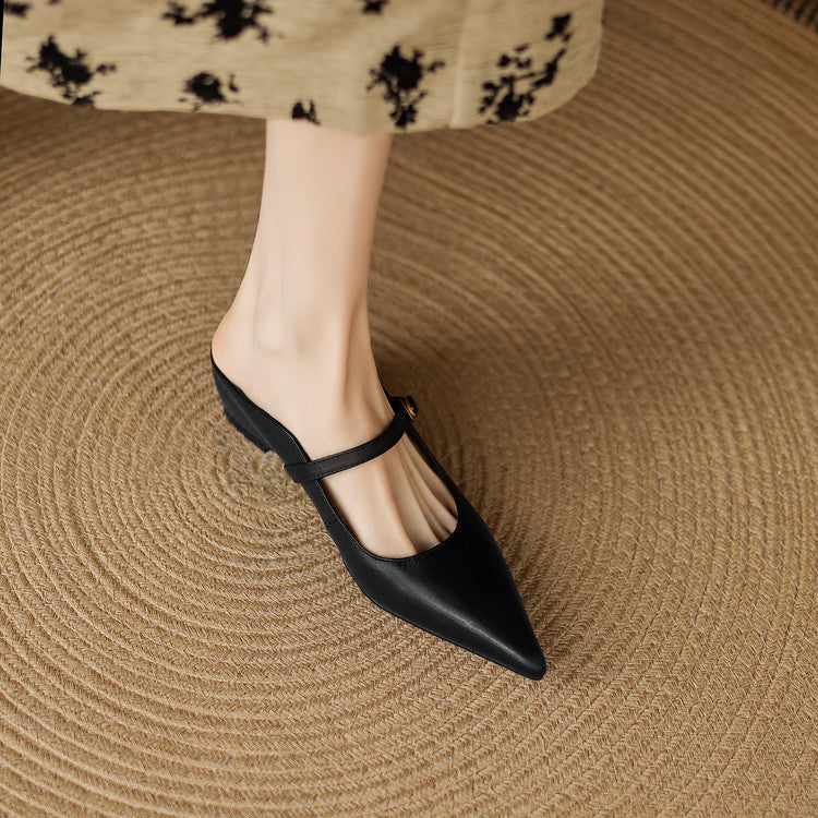 Neok – Sleek Pointed Mules