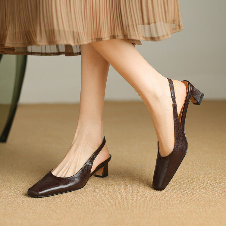 Ersa | Refined Slingbacks