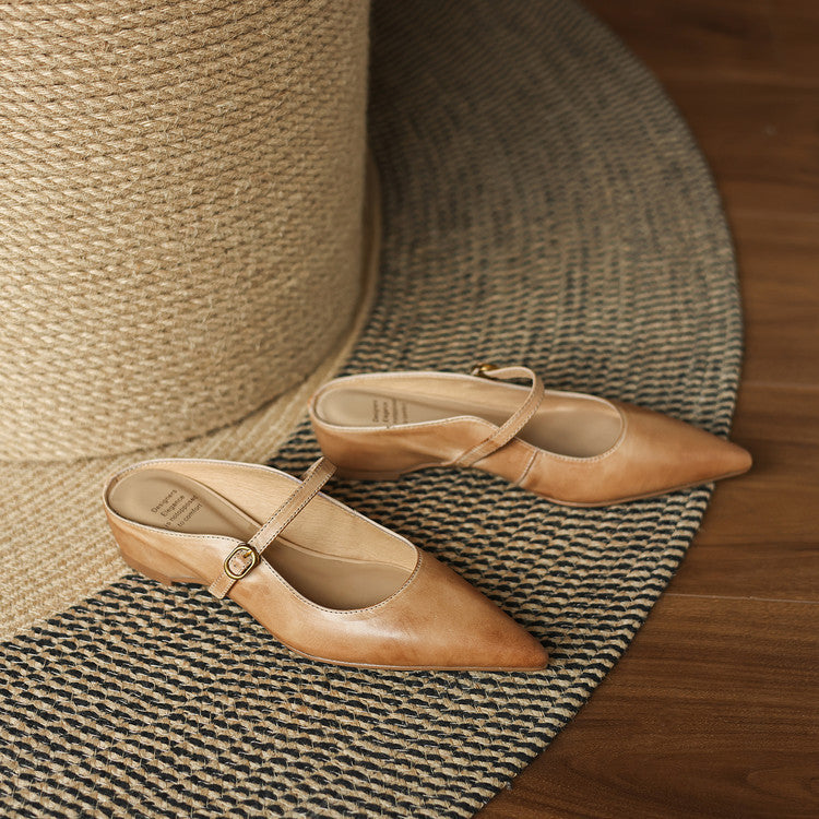 Neok – Sleek Pointed Mules