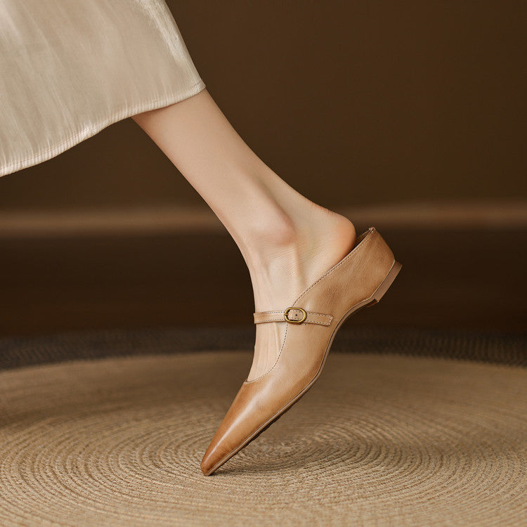 Neok – Sleek Pointed Mules