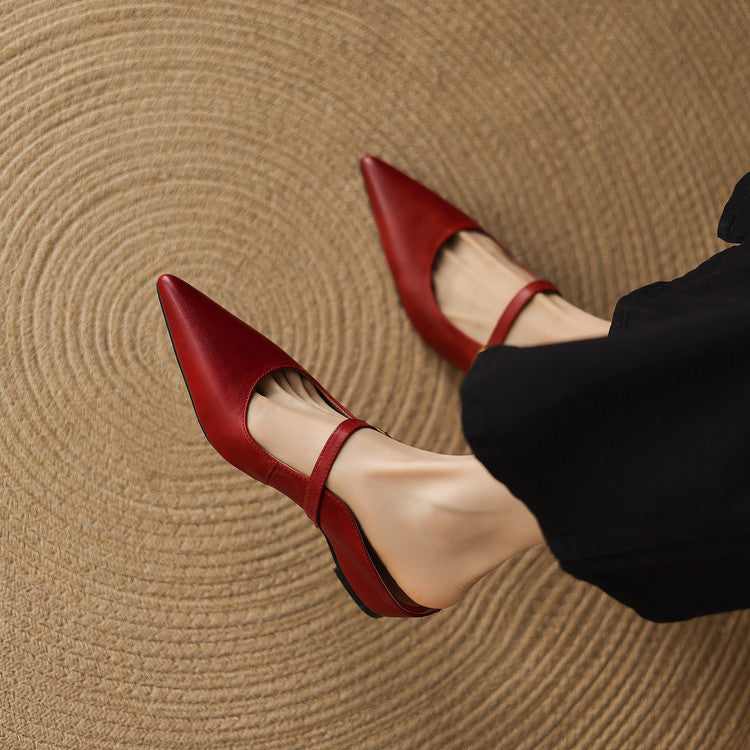 Neok – Sleek Pointed Mules