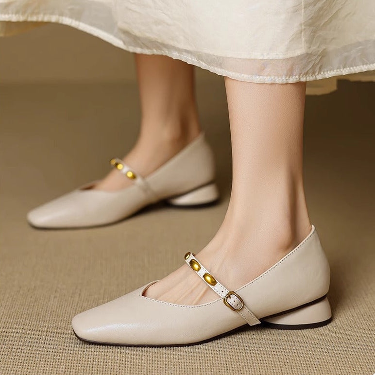 Zyra | Elegant Mary Jane Flats